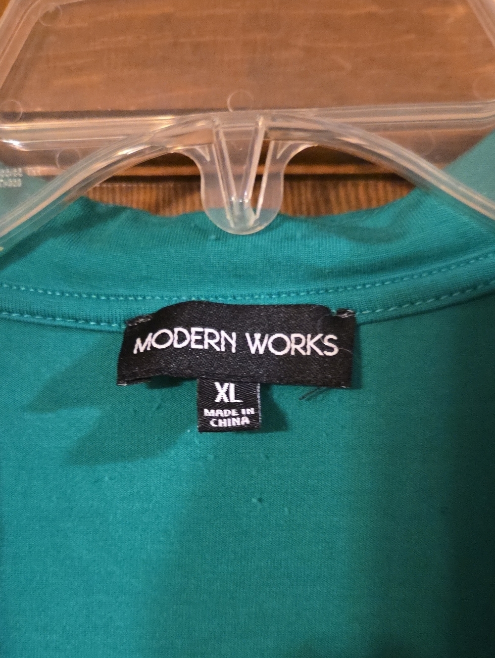 Teal Ruched Button-Front Short Sleeve Blouse - Picture 2 of 5